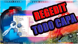 REGEDIT FREE FIRE  O MELHOR REGEDIT GRATIS PARA EMULADOR BLUESTACK e OUTROS [upl. by Aelahc]