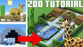 How To Make a Zoo in Minecraft [upl. by Toback913]