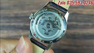 Review  Đồng Hồ Seiko Quân Đội  Phiên Bản Size 36mm  Mặt Xanh Lá [upl. by Azral254]