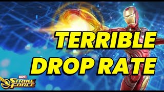 TERRIBLE IRON MAN EVENT SHARDS MAXIMIZE POINTS FOR SHARDS MY ARENA TEAM MARVEL Strike Force  F2P [upl. by Asuncion]