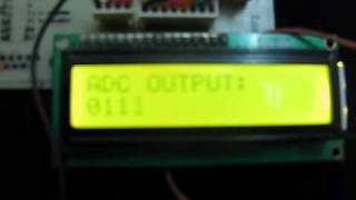 Internal ADC interrupts of AVR Microcontroller Atmega16 [upl. by Bartholemy924]