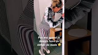 ⚠️comptefans⚠️ Pov moi quand je dois faire un défiler de mode 🤣foryou [upl. by Onirefez]