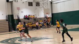 Seventh Grade Girls Basketball Sewanhaka HS vs Elmont Memorial HS Feat Kyla Moore [upl. by Marijn]