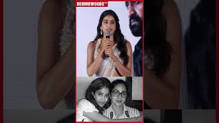 அம்மா பத்தி பேசுறப்போ சட்டுனு கலங்கிய Sridevi மகள் Janhvi Kapoor 🥺 Emotional Video [upl. by Eiramllij463]