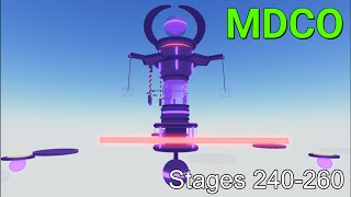 Masters Difficulty Chart Obby Nightmare Stages 240260 [upl. by Onilegna902]