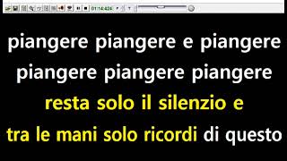 Le Vibrazioni  Raggio di sole Karaoke Devocalizzata [upl. by Esilram118]