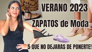 🔴TENDENCIAS Calzado VERANO 2023  ¿Qué zapatos están de moda en el 2023 Asesora de Imagen y Moda [upl. by Ophelia]