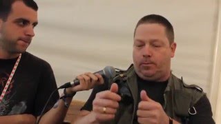 Interview with John Connelly of Nuclear Assault Exit Festival 2015 [upl. by Leak]