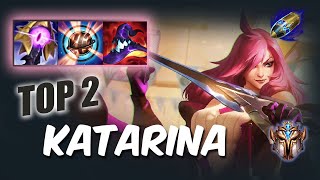 Wild Rift Katarina top 2  S12 RUSH Challenger ranked game  build [upl. by Michelle]