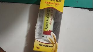 Aziderm 15  gel Aziderm 15 gel uses aziderm 15 gel price aziderm 15 gel for pimple aziderm 15 gel [upl. by Zumstein486]