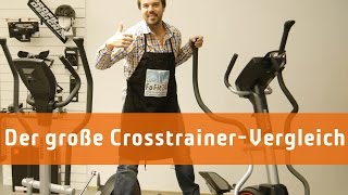 Crosstrainer Vergleich Klassisch oder Ellipsentrainer Willi weiß Rad [upl. by Aerdnu]