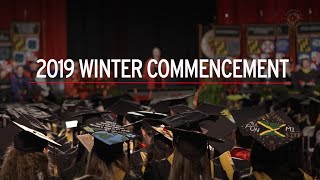 2019 Winter Commencement  UMD [upl. by Eedna]