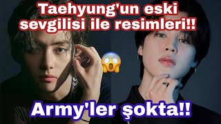 Taehyungun eski sevgilisi ile resimleri [upl. by Holna256]