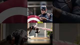 The chest plates on Captain Americas suit were made of vibranium in Endgame [upl. by Ellehsal]