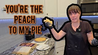 New Jersey Fresh Peach Pie [upl. by Arihsat]