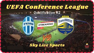 UEFA Conference League FIRE Mladá Boleslav vs FK Transinvest LIVE Match on Sky Live Sports live [upl. by Adoh]