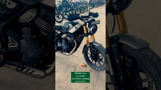 Scrambler 400X🏍️ at best deal✅superbikesmumbai youtube viralshort love preownedbikes triumph [upl. by Sialac]