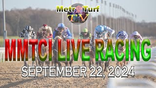 22 September 2024  Philippines Horse Racing Live  Metro Manila Turf Club Inc [upl. by Jolene205]