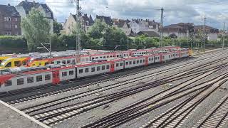 Gießen Bahnhof Germany  Train Station Giessen Germany [upl. by Hereld]