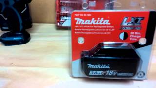 MAKITA 18V 30Ah BATTERY REVIEW [upl. by Enialedam]