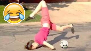 FUNNY FOOTBALL FAILS SKILLS amp GOALS [upl. by Wadell]