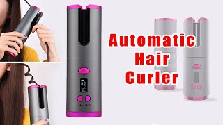 Wireless Automatic Hair Curler [upl. by Punke]