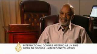 Haiti president Rene Preval speaks to Al Jazeera [upl. by Meryl340]