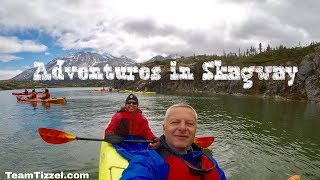 Skagway Excursion  Kayaking and the White Pass Train [upl. by Ardnwahs]