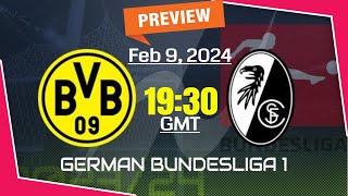 Bundesliga  Borussia Dortmund vs Freiburg  prediction team news lineups  Preview [upl. by Brittne352]