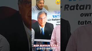 Diamond of India💎 अलविदा💔😭🙏 Ratan Tata सर🥺 ratantata ratantatasirrip tata ratan riptata [upl. by Greg238]