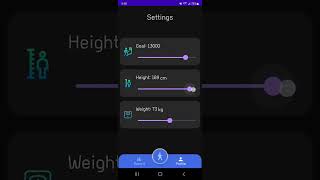 Step Counter AppDemo 1 [upl. by Ahsiad]