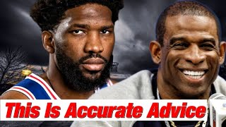 Coach Prime DESTROYS James Harden amp Adiviced 76ers On Eliminating DysfunctionAlso Challenged EMBIID [upl. by Ayk]