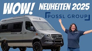 🔥Exklusiver Einblick🔥 Alles über die neuesten PÖSSL 2025 Kastenwagen [upl. by Nylkoorb10]