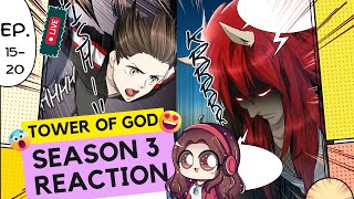 Tower of God Season 3  Ep 1520 Reaction  Yamas Brothers ft Dr Bonehead [upl. by Kelby]