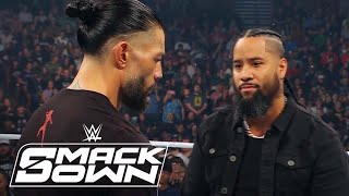 Jimmy Uso To Roman Reigns We Are Not The Ones  WWE SmackDown Highlights 101124  WWE on USA [upl. by Htennek]