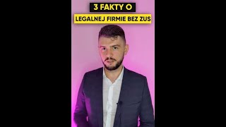 3 fakty Działalność nierejestrowana  Firma na próbę w praktyce  Firma bez ZUS poradnik shorts [upl. by Terryl]