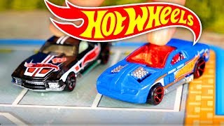 Cars Toys Videos A Car Race on a Race Track [upl. by Eciuqram]