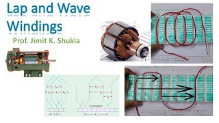 Lap and Wave Winding ConditionsEquations of Pitch  DC Machines [upl. by Lenoil]