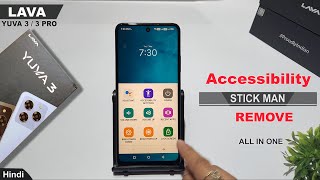 How to use accessibility menu in lava yuva 3  lava yuva 3 pro accessibility menu kaise on kare [upl. by Pell]