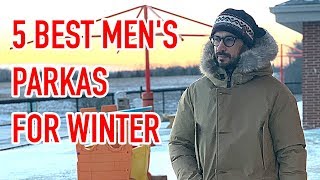 5 Best Mens Parkas For Winter  Coats Review [upl. by Darill452]