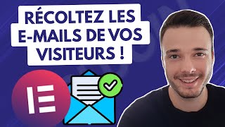 Comment créer un FORMULAIRE DE NEWSLETTER avec ELEMENTOR et WORDPRESS [upl. by Sibylle]