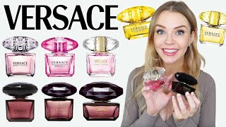 NEW VERSACE BRIGHT CRYSTAL PARFUM amp CRYSTAL NOIR PARFUM REVIEW  YELLOW DIAMOND  Soki London [upl. by Ginelle]