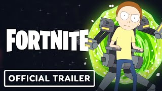 Fortnite  Official Mecha Morty Trailer [upl. by Cheke332]