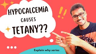 Hypocalcemia causes tetany WHY [upl. by Jaclyn85]