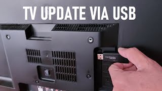 How to update any Samsung TV via USB [upl. by Hanavas]