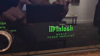 McIntosh MC312 Amplifier for Sale [upl. by Yaron]