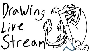 🔴COME AND DRAW WITH ME CHILL STREAM🔴halloween [upl. by Dnalevets]