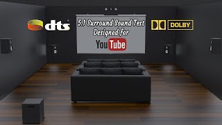 Verified 51 Surround Sound Test  Speaker Identification YouTube is Limited to Only 51 Channels [upl. by Diskin]