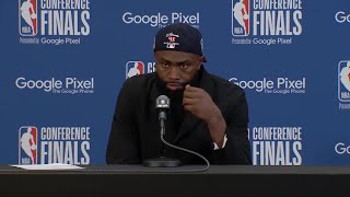 Jaylen Brown Talks ECF Game 7 Loss FULL Postgame Interview 🎤 [upl. by Eneleuqcaj]