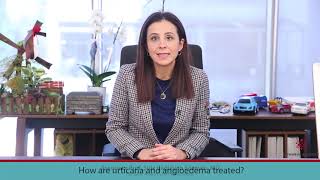 How are urticaria and angioedema treated [upl. by Aineg358]